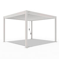 PERGOLA 360/400/255 cm   - Perlmutt, Basics, Metall (360/400/255cm) - Gardenson