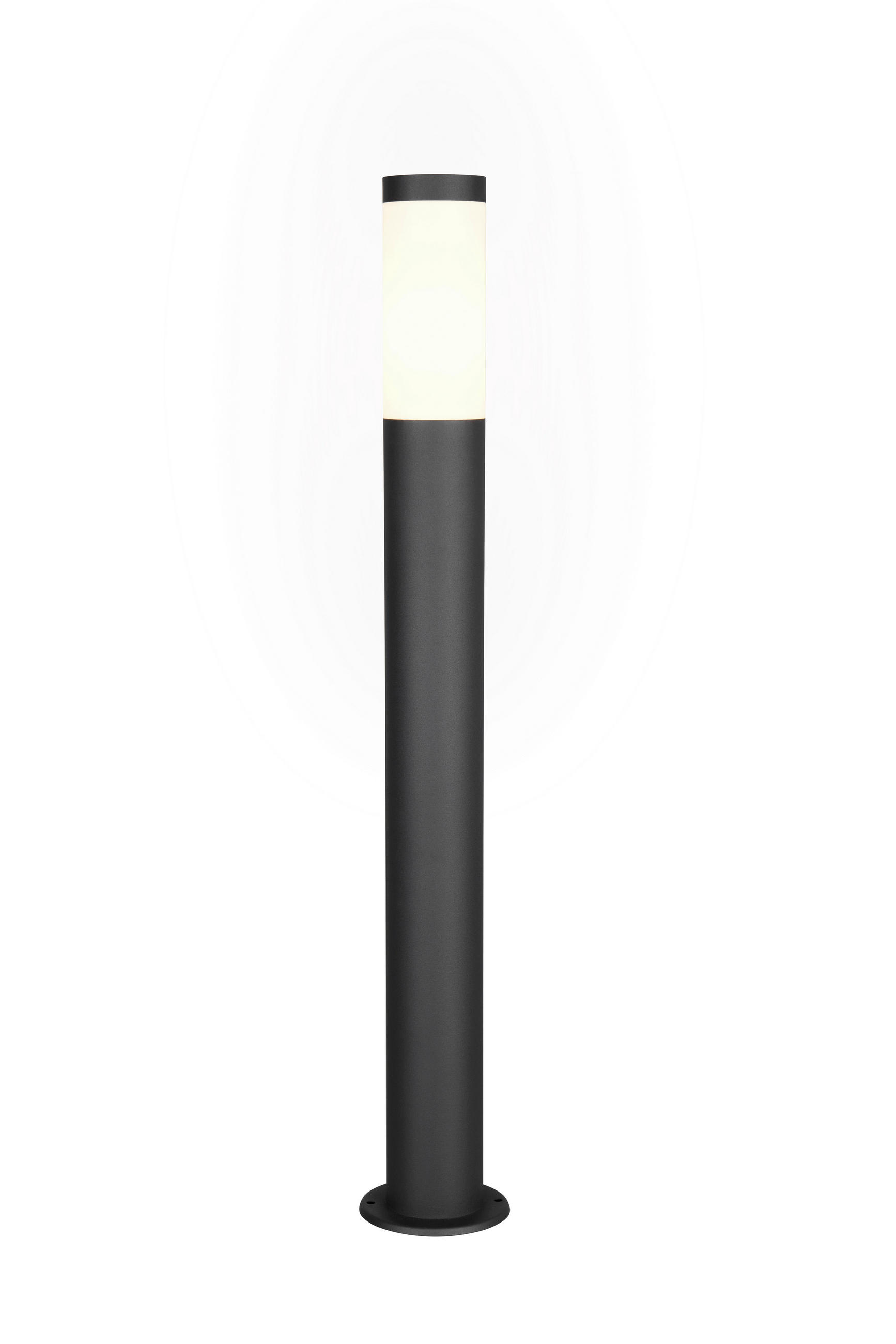 WEGELEUCHTE Trioto 11.8/80 cm  - Schwarz/Weiß, Design, Kunststoff/Metall (11.8/80cm) - Trio Leuchten