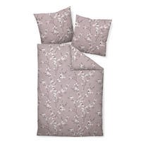 BETTWÄSCHE Tango Seersucker 155/220 cm  - Lila/Weiß, Basics, Textil (155/220cm) - Janine