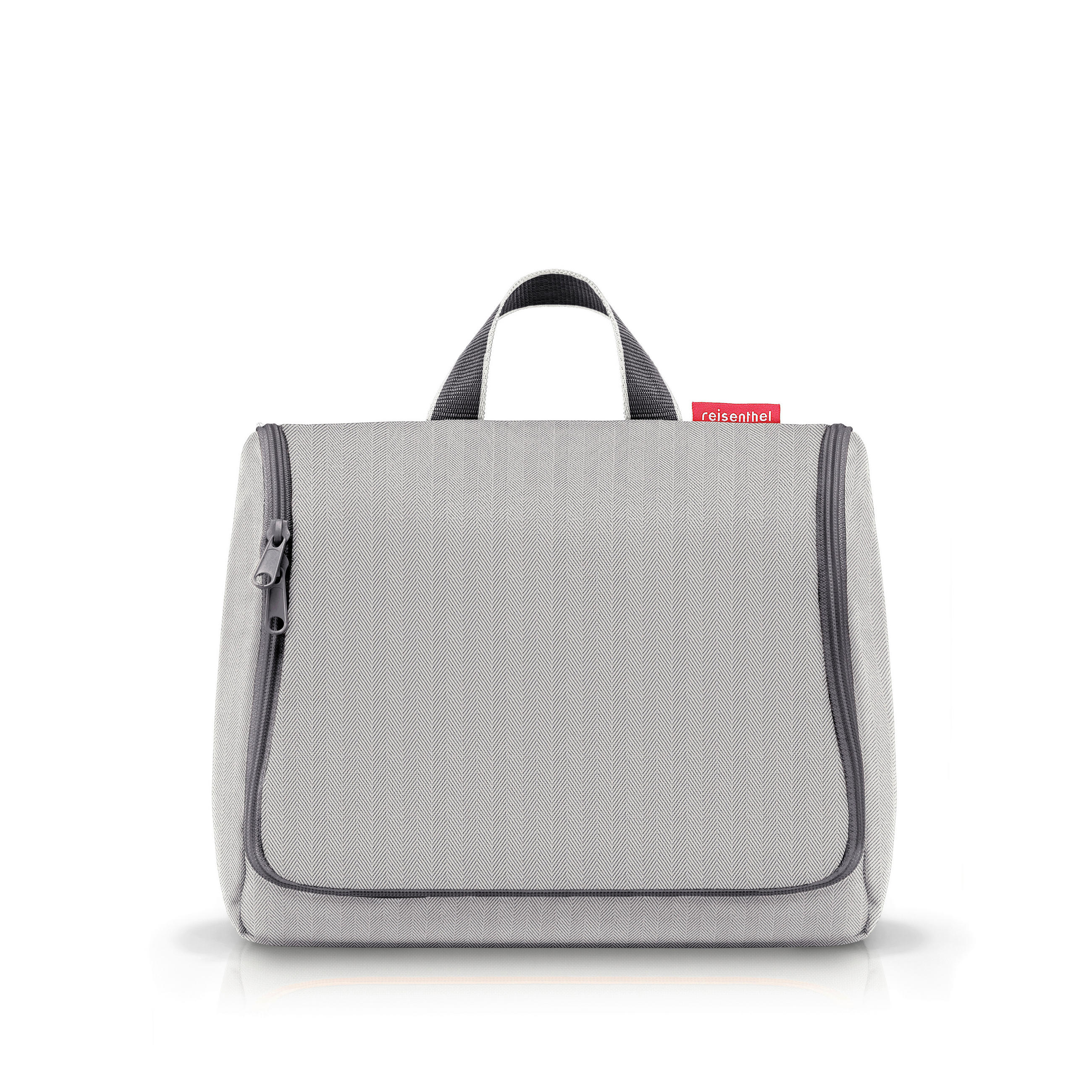 KOSMETIKTASCHE  - Grau, Basics, Textil (28/25/10cm) - Reisenthel