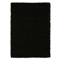 HOCHFLORTEPPICH 200/200 cm Fashion Shaggy Schwarz  - Schwarz, Basics, Textil (200/200cm) - Novel