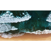 ALUMINIUMBILD 118/70 cm  - Beige/Weiß, Design, Metall (118/70cm) - Wandkraft