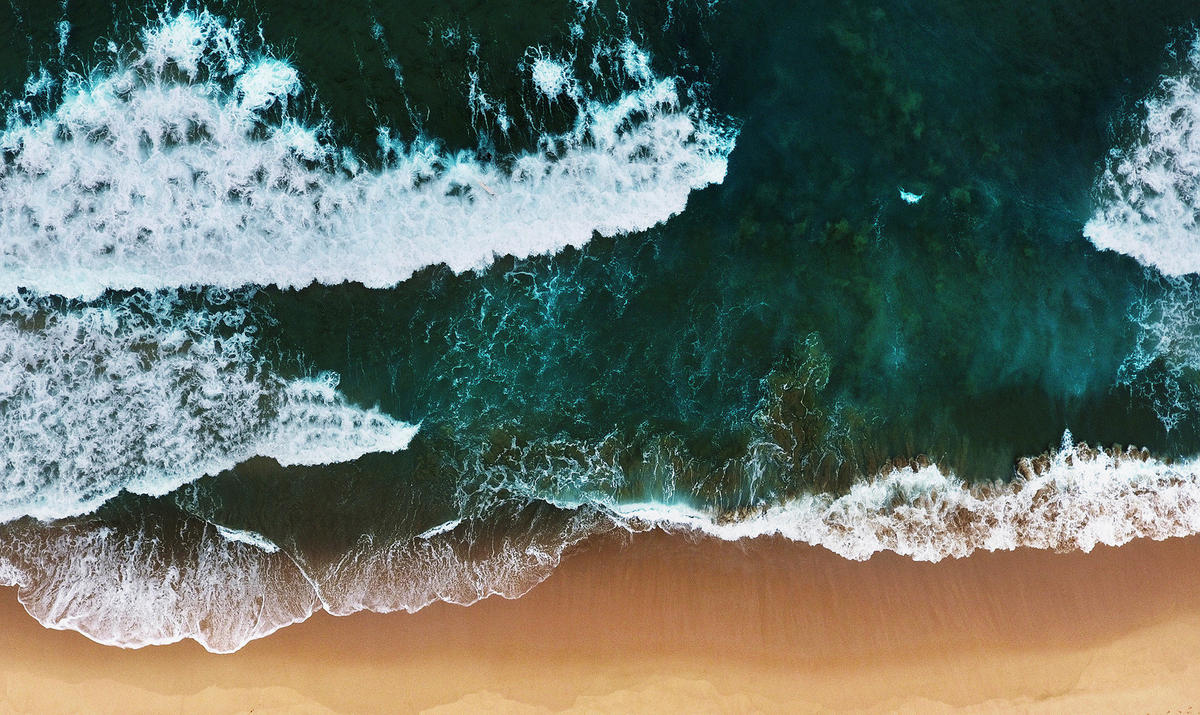 ALUMINIUMBILD 118/70 cm  - Beige/Weiß, Design, Metall (118/70cm) - Wandkraft