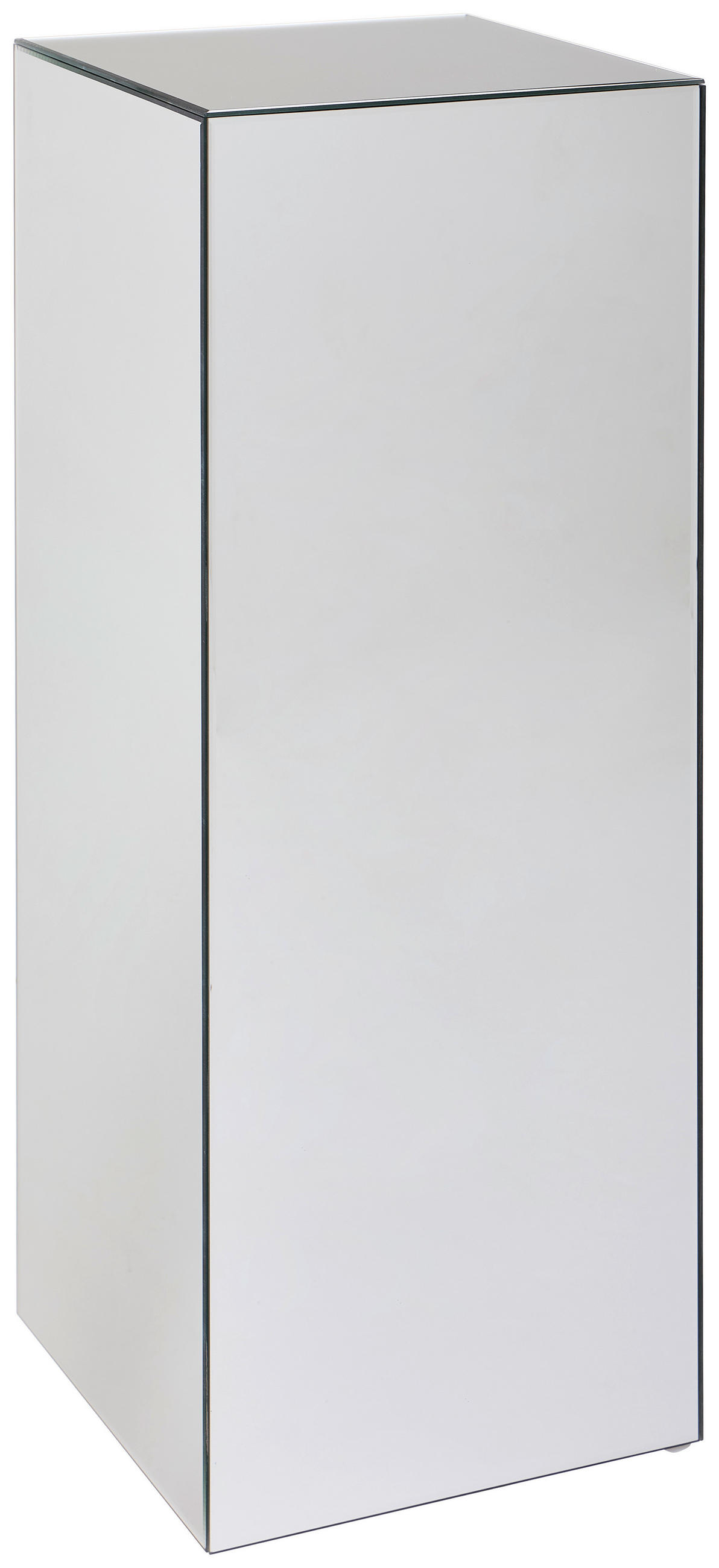 BLUMENTISCH Glas, Holzwerkstoff  - Klar, Design, Glas/Holzwerkstoff (35/90/35cm) - MID.YOU