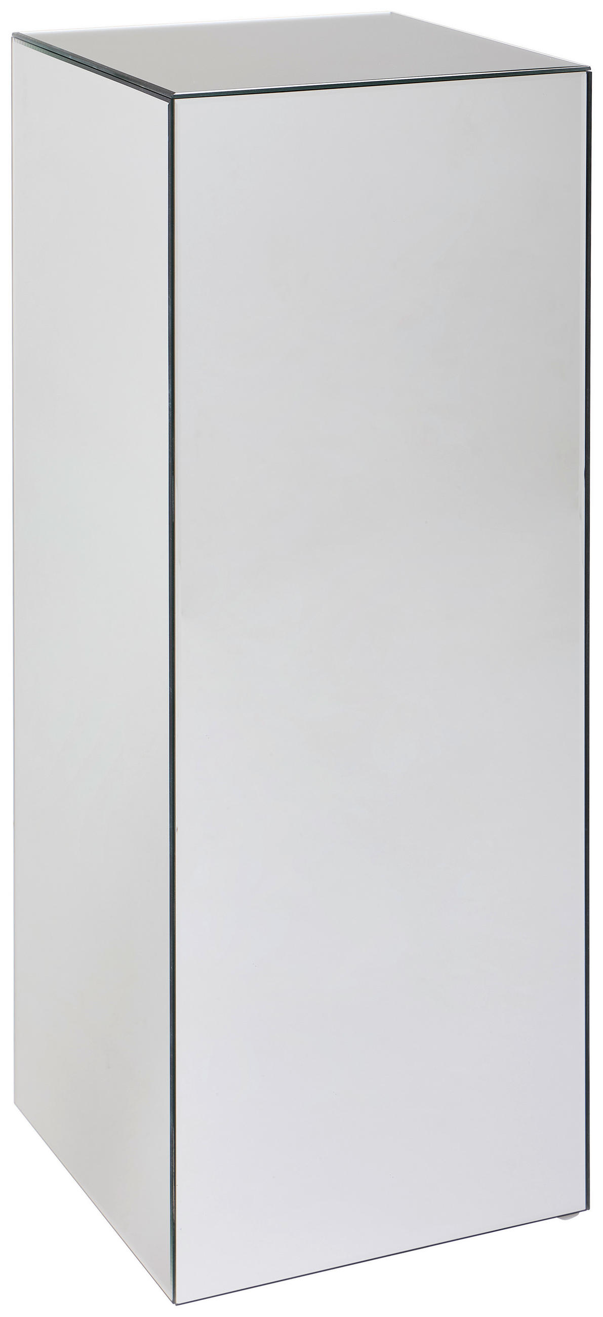 BLUMENTISCH Glas, Holzwerkstoff  - Klar, Design, Glas/Holzwerkstoff (35/90/35cm) - MID.YOU