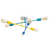 KINDERDECKENLEUCHTE 58/58/24 cm   - Multicolor, LIFESTYLE, Metall (58/58/24cm)