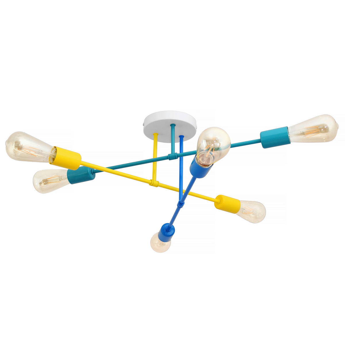 KINDERDECKENLEUCHTE 58/58/24 cm   - Multicolor, LIFESTYLE, Metall (58/58/24cm)