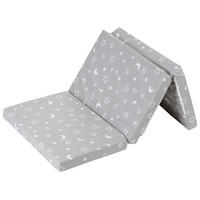 REISEBETTMATRATZE  - Hellgrau/Weiß, Basics, Textil (60/120/6cm) - Alvi
