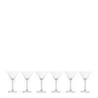 Cocktailglas-Set  6-teilig  - Klar, Basics, Glas - Leonardo