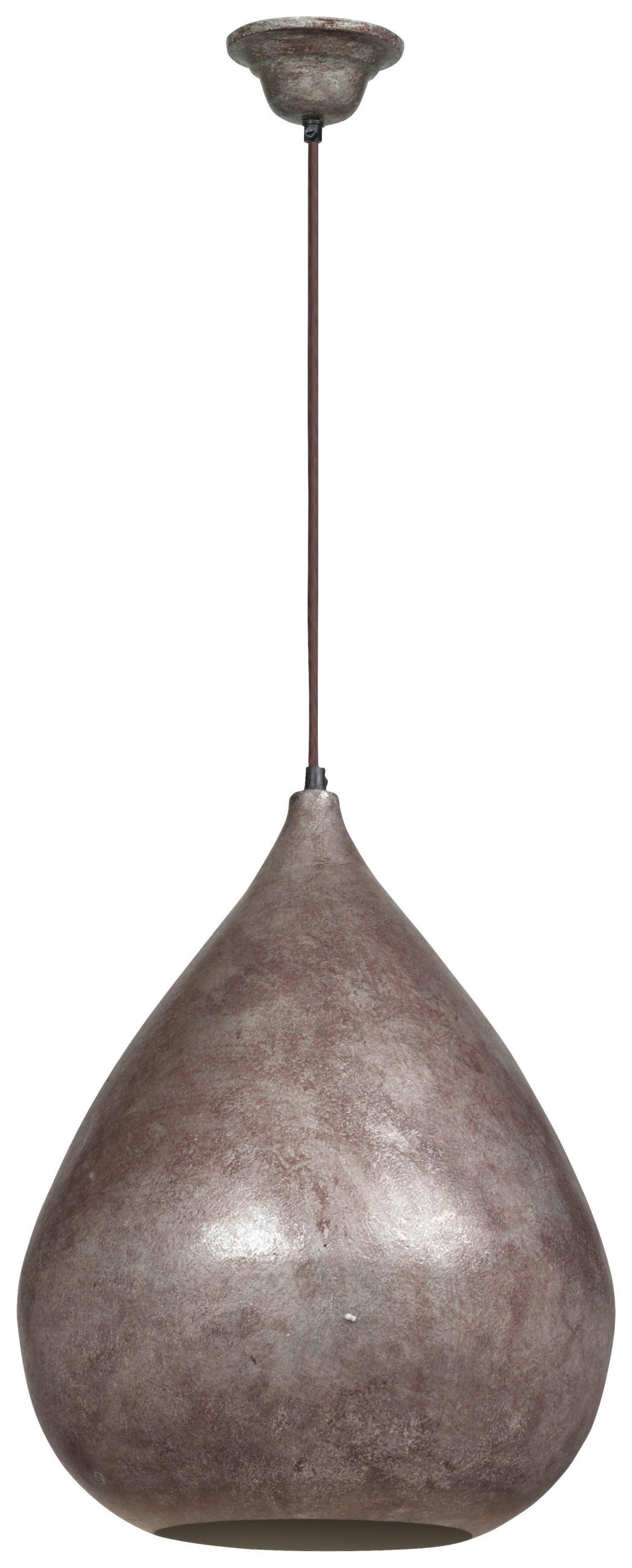 ZÁVĚSNÉ SVÍTIDLO, 33/33/44 cm  - bronzová, Basics, kov (33/33/44cm) - MID.YOU