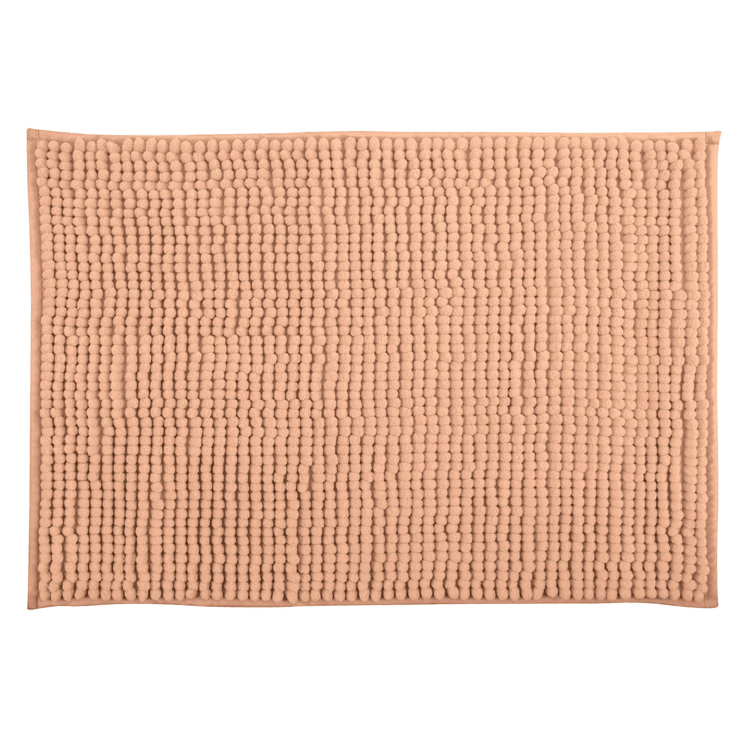 BADEMATTE Aprikose 50/80 cm  - Aprikose, Basics, Textil (50/80cm) - MSV