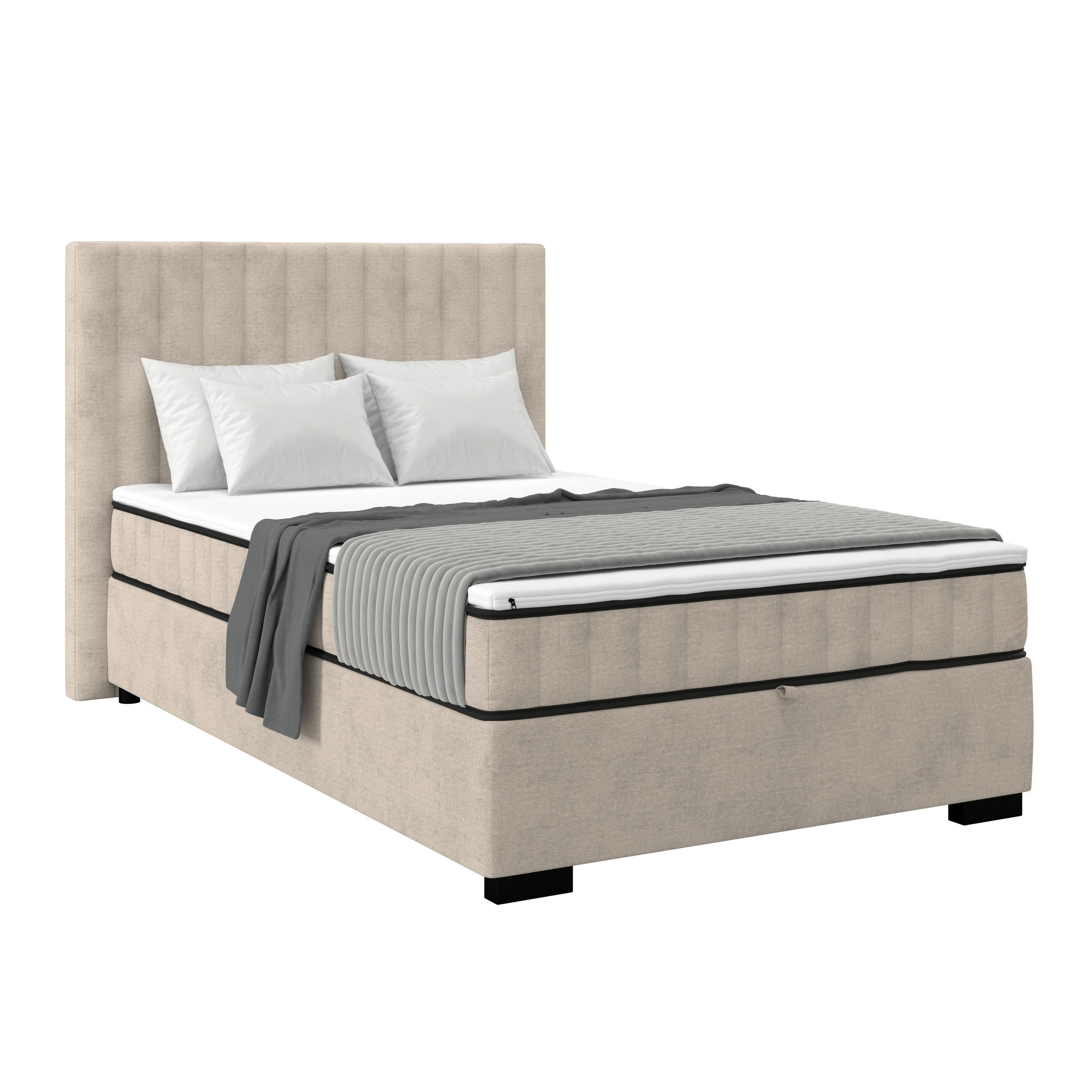 Boxbett mit Topper & Bettkasten 100x200 Maya