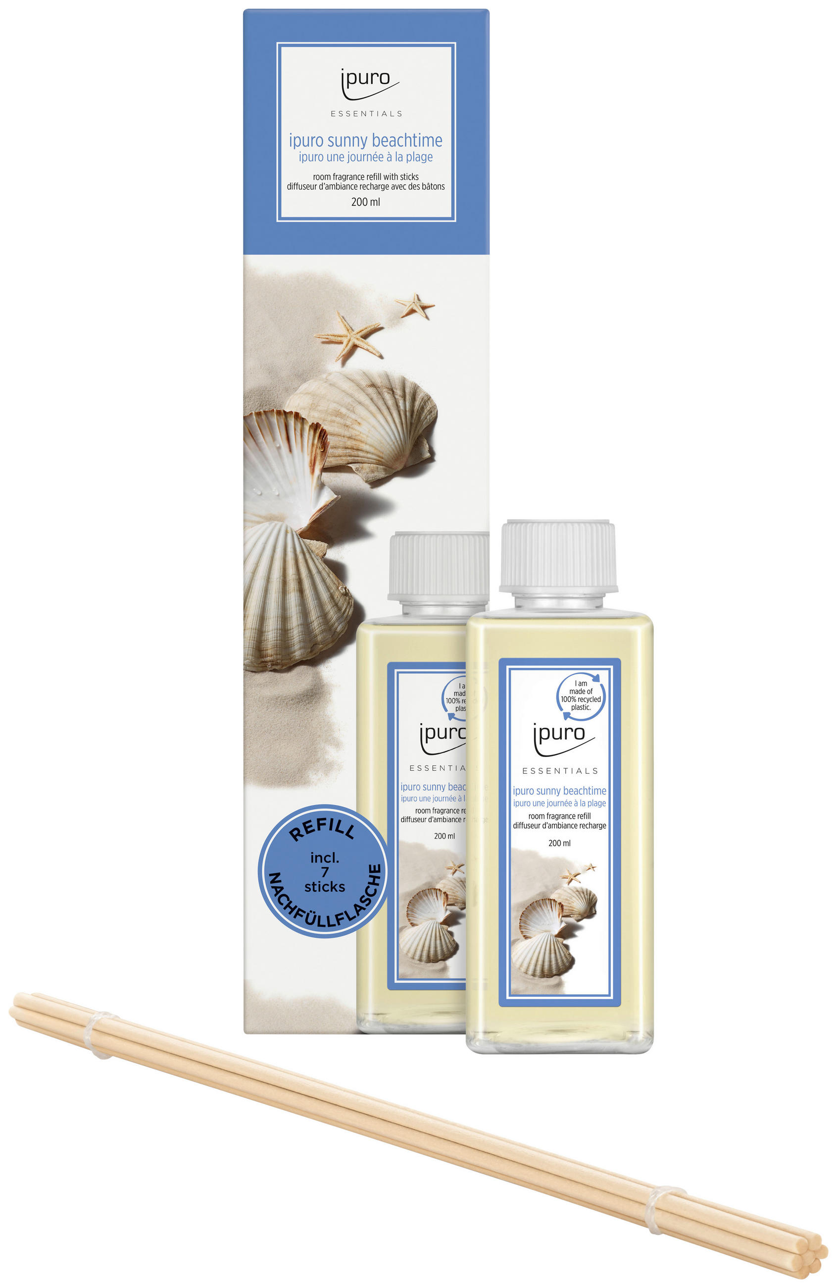 RAUMDUFT-NACHFÜLLUNG 200 ml   - Basics (200ml) - Ipuro