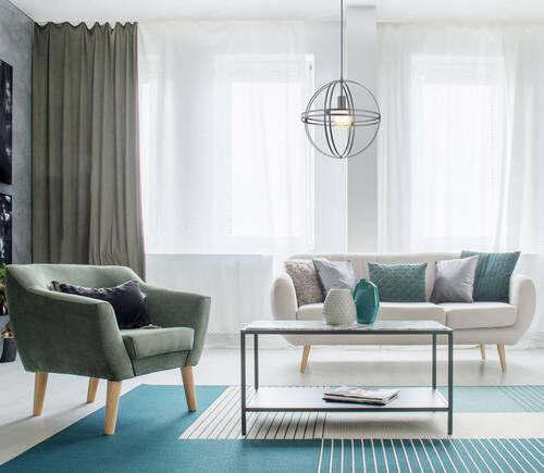 HÄNGLAMPA 40/120 cm  - svart, Design, metall (40/120cm) - Globo