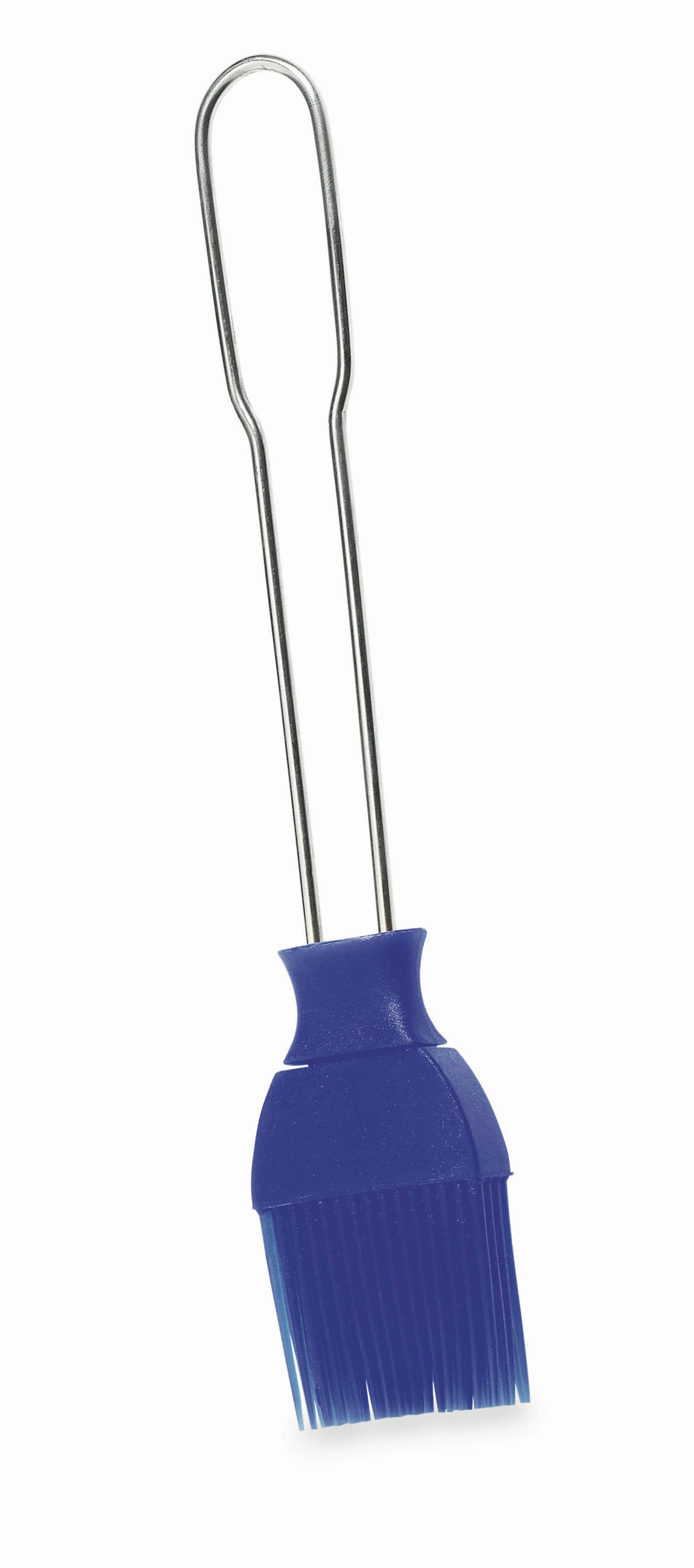 BACKPINSEL - Silberfarben, KONVENTIONELL, Kunststoff/Metall (20cm) - Fackelmann