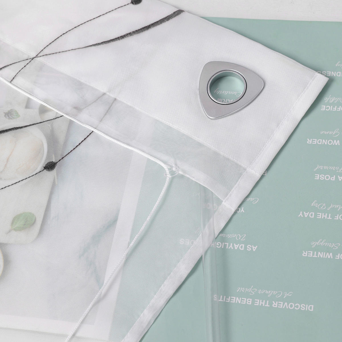 FALTROLLO  transparent  60/140 cm    - Weiß, Basics, Textil (60/140cm) - Joyswahl