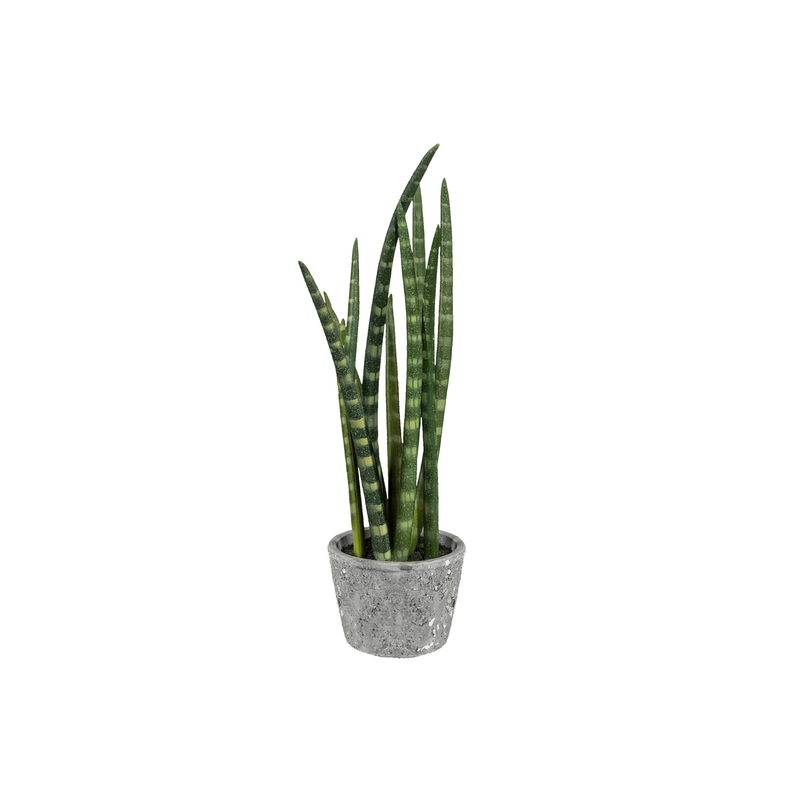 KUNSTPFLANZE 45 cm  - Gelb/Grau, Design, Keramik/Kunststoff (45cm) - P & B