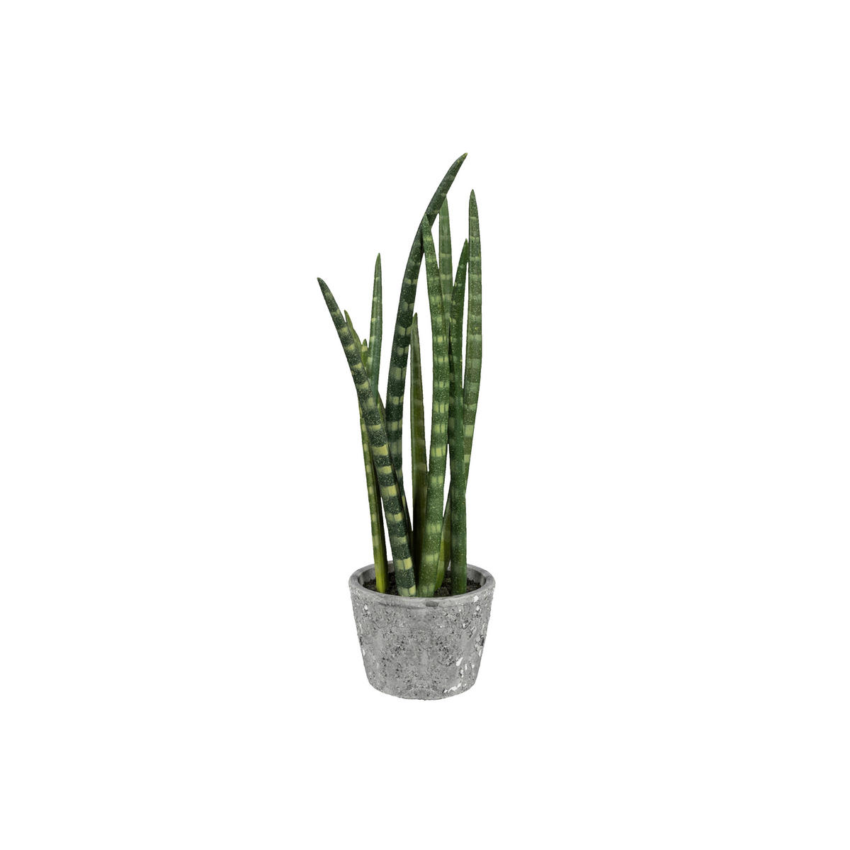 KUNSTPFLANZE 45 cm  - Gelb/Grau, Design, Keramik/Kunststoff (45cm) - P & B
