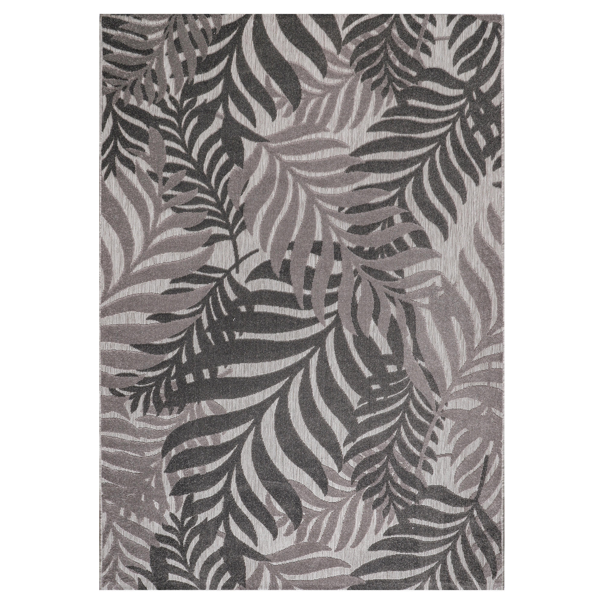 Novel Läufer Floral Grau 80x200 cm