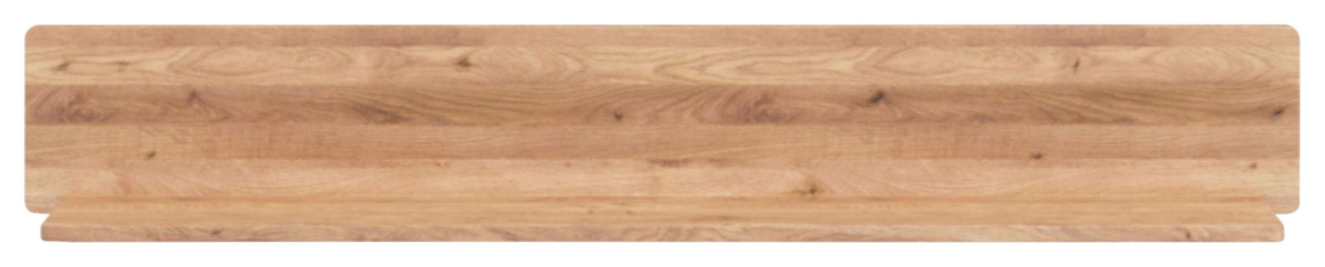 WANDBOARD Wildeiche massiv Wildeiche  - Wildeiche, KONVENTIONELL, Holz (149/25/22cm) - Linea Natura