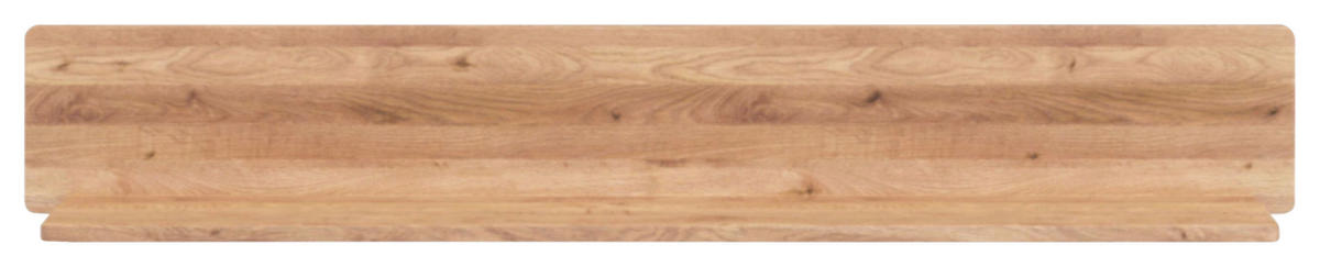 WANDBOARD Wildeiche massiv Wildeiche  - Wildeiche, KONVENTIONELL, Holz (149/25/22cm) - Linea Natura