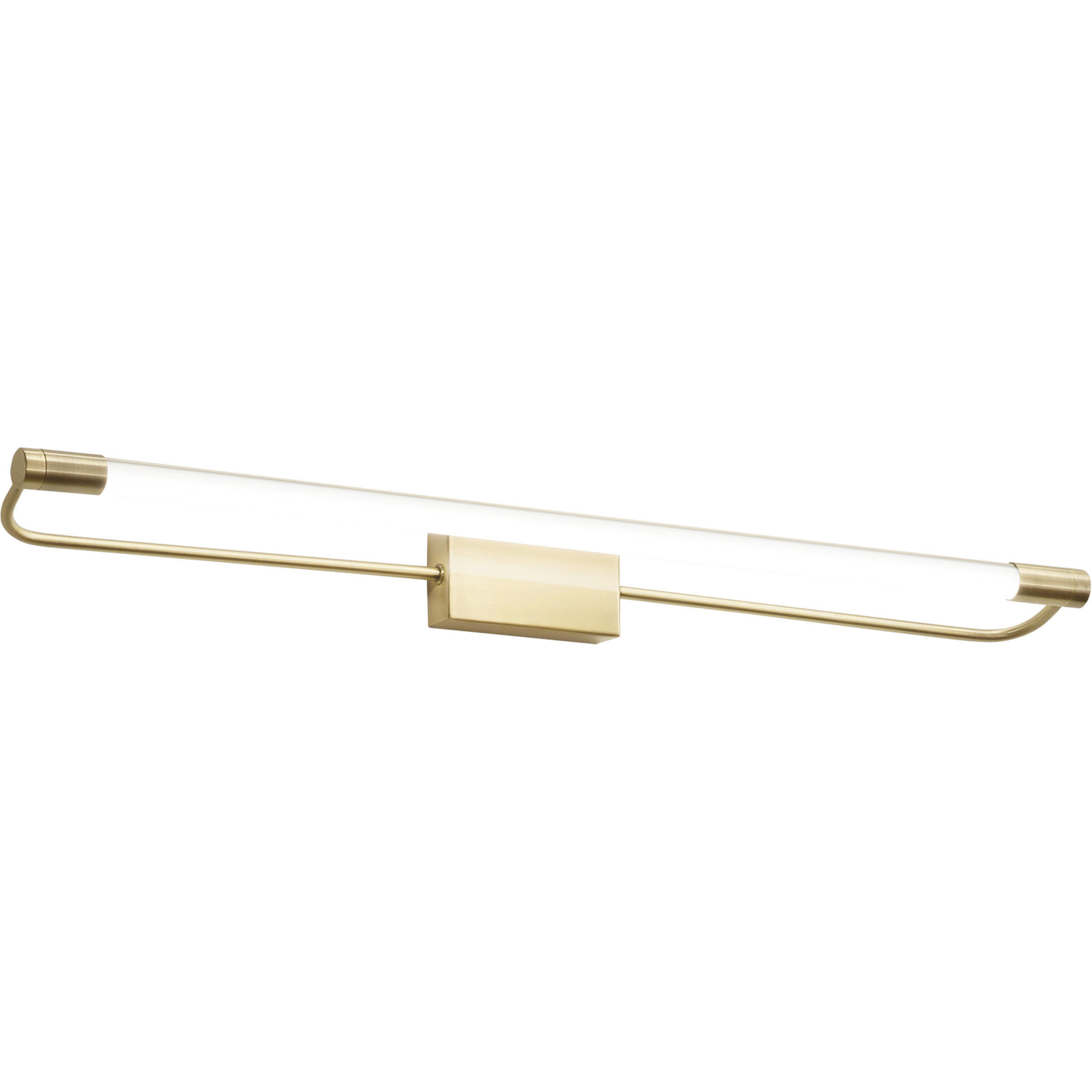 BADEZIMMER-WANDLEUCHTE - Design, Kunststoff/Metall (60/5/8cm) - Fabas Luce