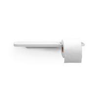 TOILETTENPAPIERHALTER - Weiß, Basics, Metall (42.1/4.4/8.9cm) - Brabantia