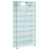 VITRINE in Weiss  - Weiss/Transparent, Design, Glas/Holzwerkstoff (59/114/17cm) - MID.YOU