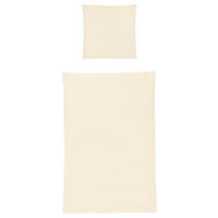 BETTWÄSCHE Seersucker 155/220 cm  - Naturfarben, KONVENTIONELL, Textil (155/220cm) - Irisette