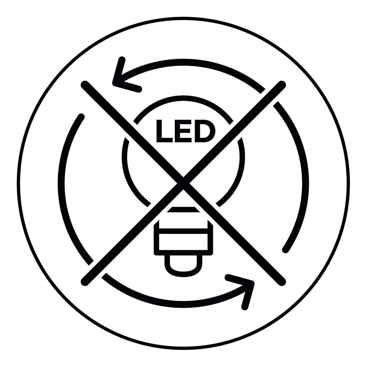 LED-TISCHLEUCHTE - Nickelfarben, Design, Kunststoff/Metall (50/20,5/40cm)
