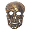 WANDDEKO  - Goldfarben, Design, Metall (30/41/15,5cm) - Livetastic