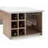 COUCHTISCH rechteckig Eichefarben, Weiß - Eichefarben/Weiß, Design (110/60/41,5cm) - Carryhome COUCHTISCH rechteckig Eichefarben, Weiß - Eichefarben/Weiß, Design (110/60/41,5cm) - Carryhome
