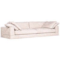 4-SITS SOFFA i beige  - beige, Klassisk, trä/textil (324/81/120cm) - Novel
