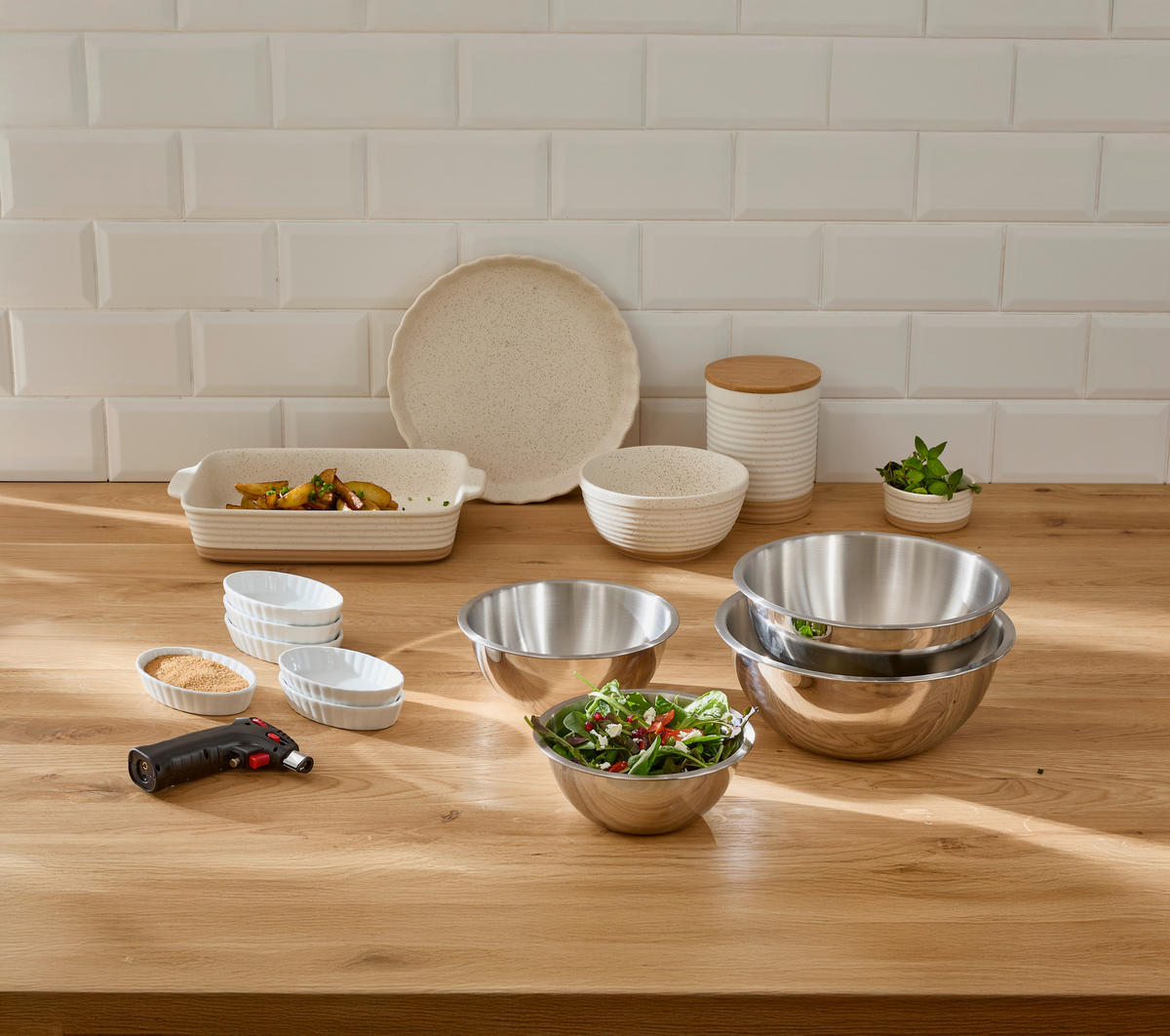 POSUDA ZA RERNU   27,2/18,2/5,5 cm        - braon/bež, Prirodno, keramika (27,2/18,2/5,5cm) - Homeware Profession.