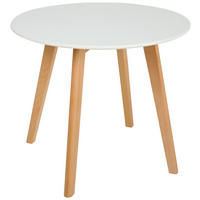DJEČJI STOL  Linus  - bijela/boje bukve, Trend, drvni materijal/drvo (60/50,5cm) - My Baby Lou