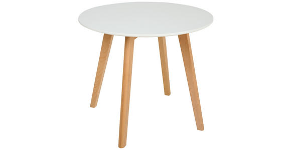 KINDERTISCH - Buchefarben/Weiß, Trend, Holz/Holzwerkstoff (60/50,5cm) - My Baby Lou