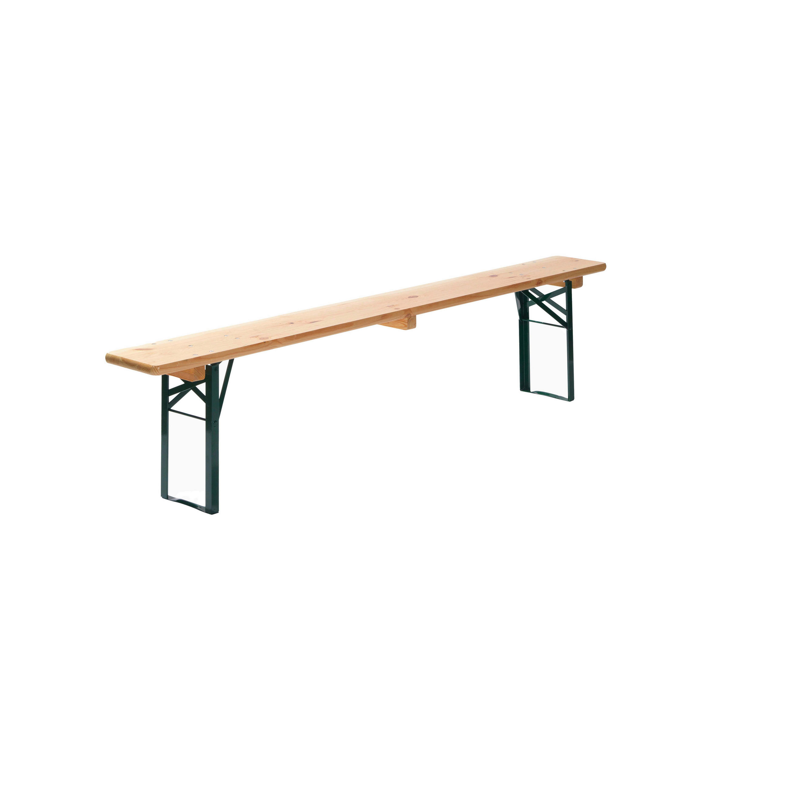Gardenson Gartenbank Veba Grün, Fichte 220x48x25 cm