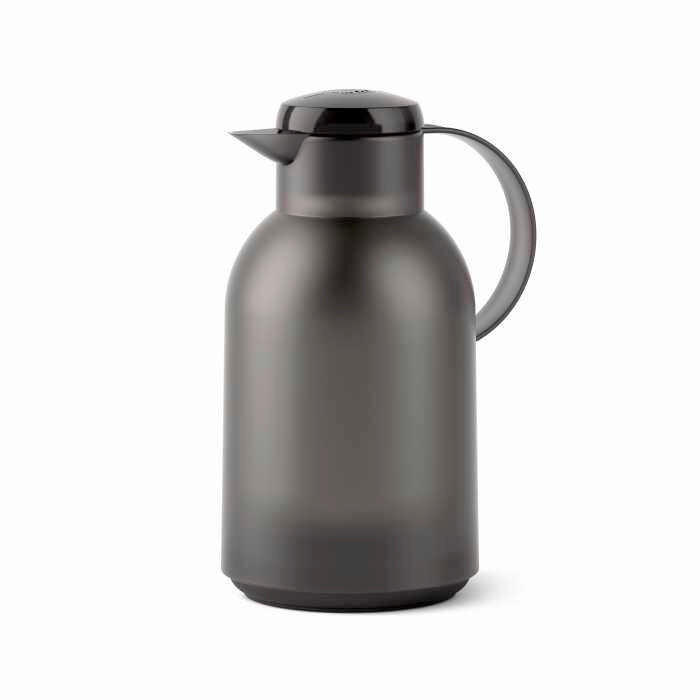 ISOLIERKANNE SAMBA 1,5 L  - Schwarz, Basics, Kunststoff (1,5l) - Emsa