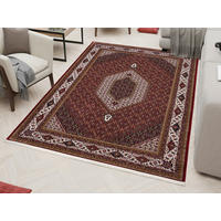 WEBTEPPICH 200/200 cm Mithras Bidjar Rot  - Rot, LIFESTYLE, Textil (200/200cm) - Novel