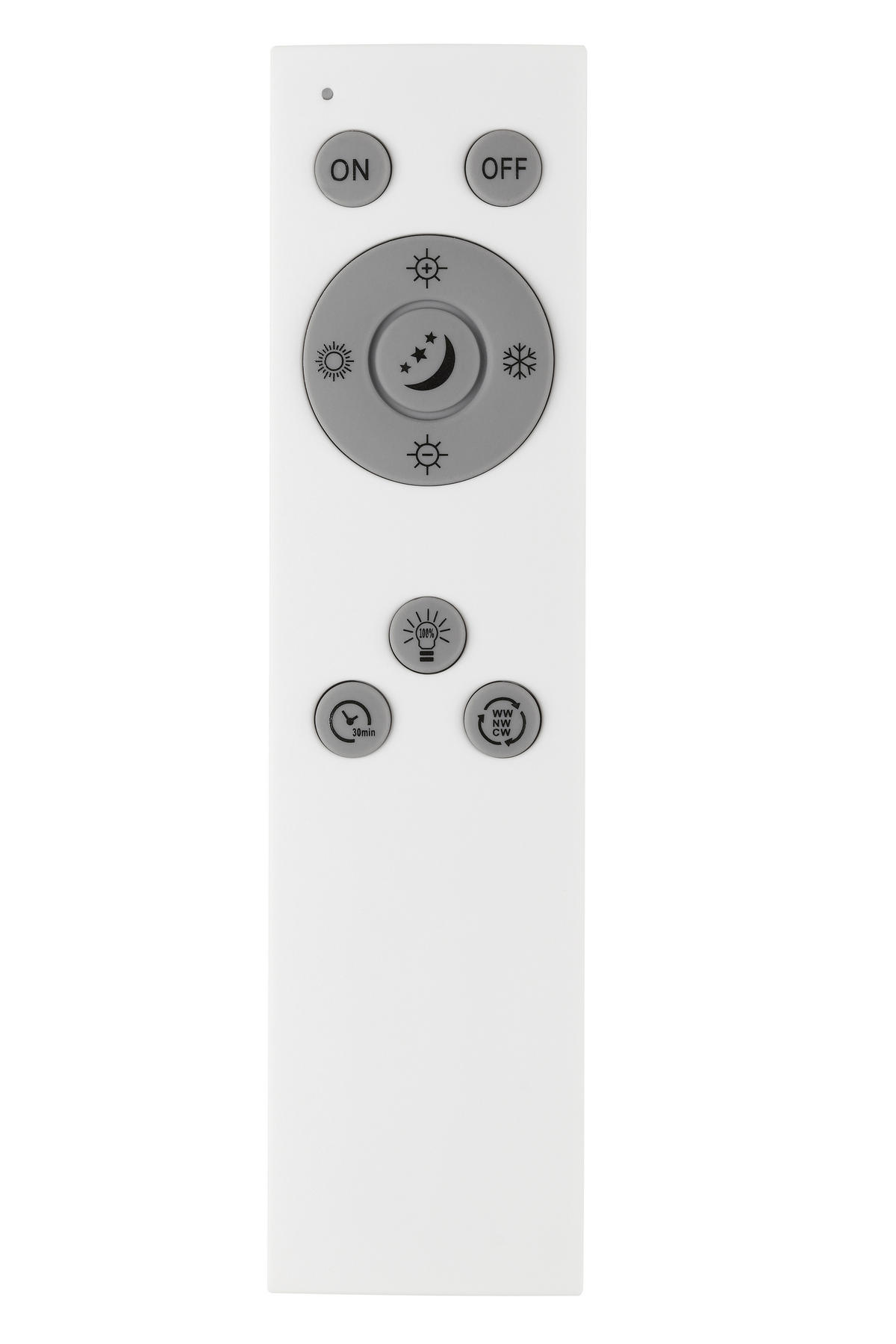 LED PLAFONJERA PIATTO  - bela, Osnovno, metal/plastika (40/6,2cm)