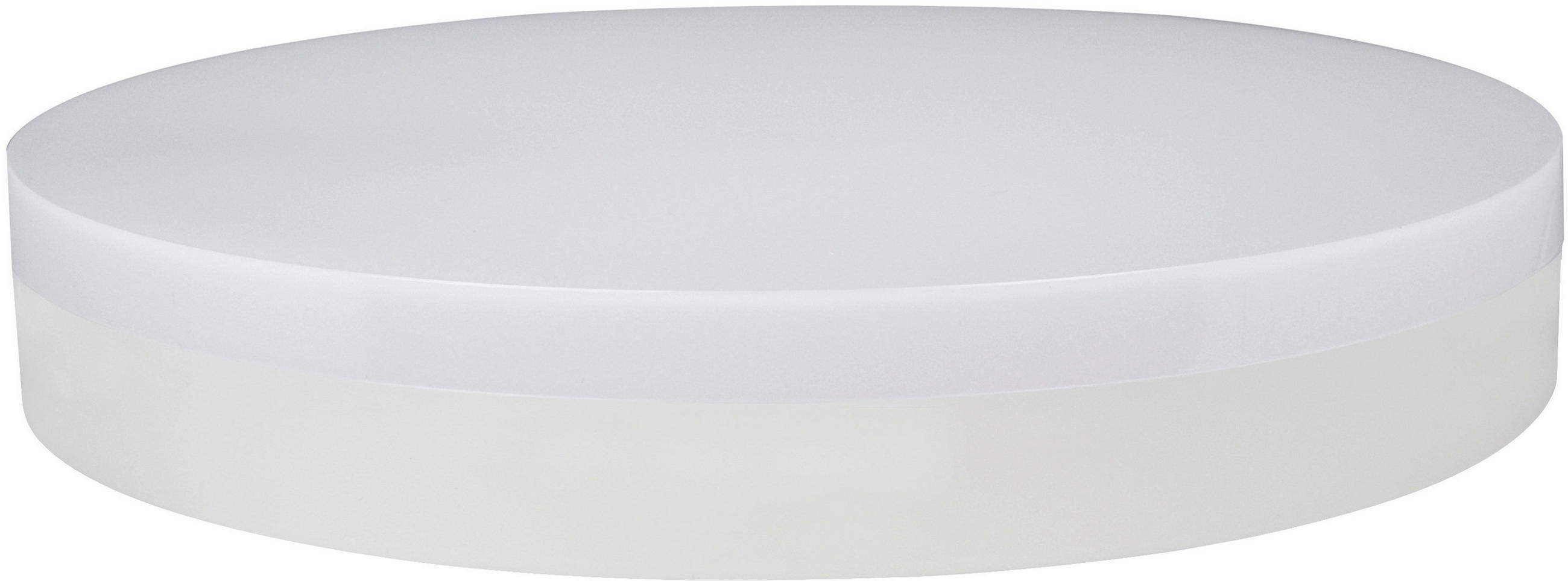 LED-DECKENLEUCHTE Orbis 28/5,1 cm   - Weiß, Basics, Kunststoff (28/5,1cm)