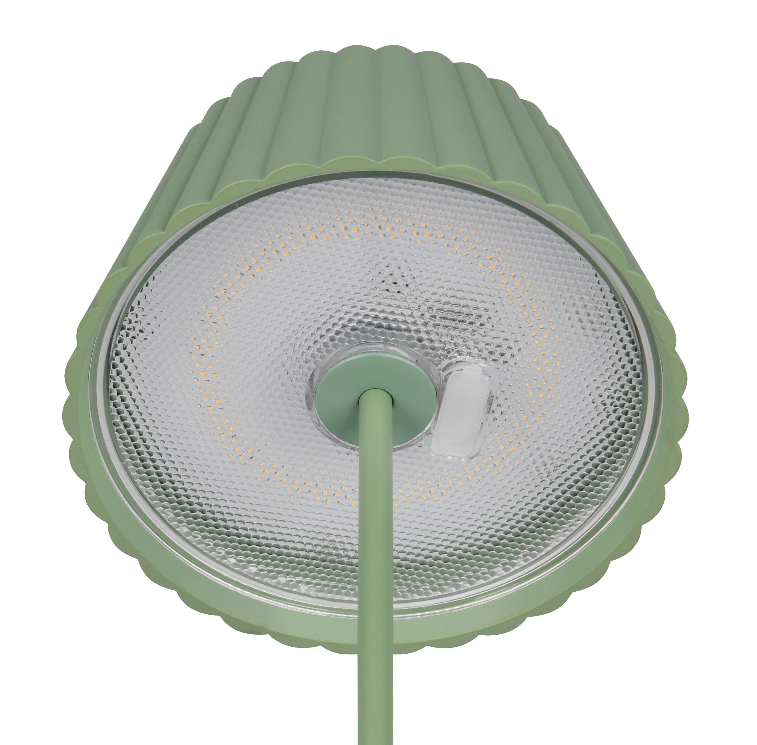 STOLNÍ LAMPA NA BATERIE 13,5/39,1 cm - zelená, Trend, kov (13,5/39,1cm)