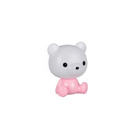 LED-TISCHLEUCHTE Cutie 21/19/25,5 cm  - Pink/Weiß, LIFESTYLE, Kunststoff (21/19/25,5cm)