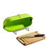 Wesco Breadboy Brotbox - Edelstahlfarben/Limette, Basics, Metall (28/43/22cm) Wesco Breadboy Brotbox - Edelstahlfarben/Limette, Basics, Metall (28/43/22cm)