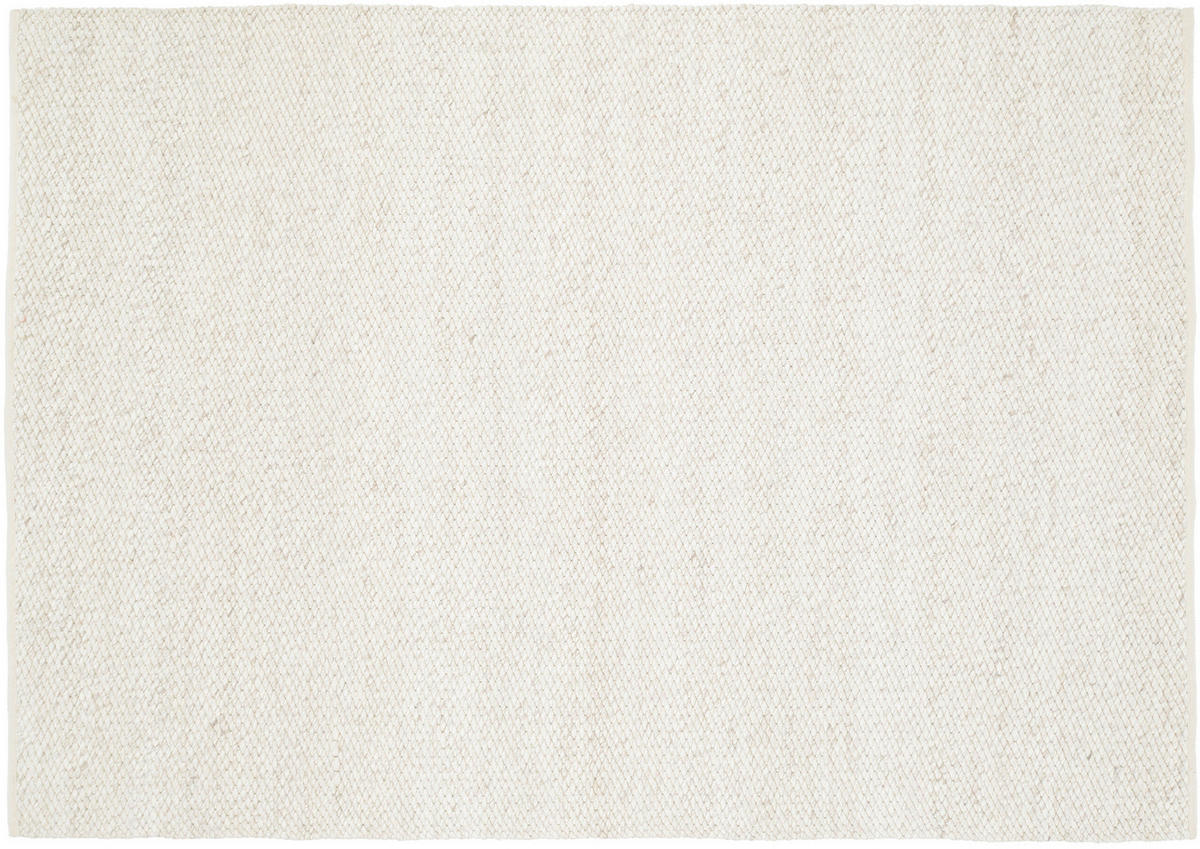 HANDWEBTEPPICH 90/160 cm Grau  - Grau, Basics, Textil (90/160cm) - Musterring