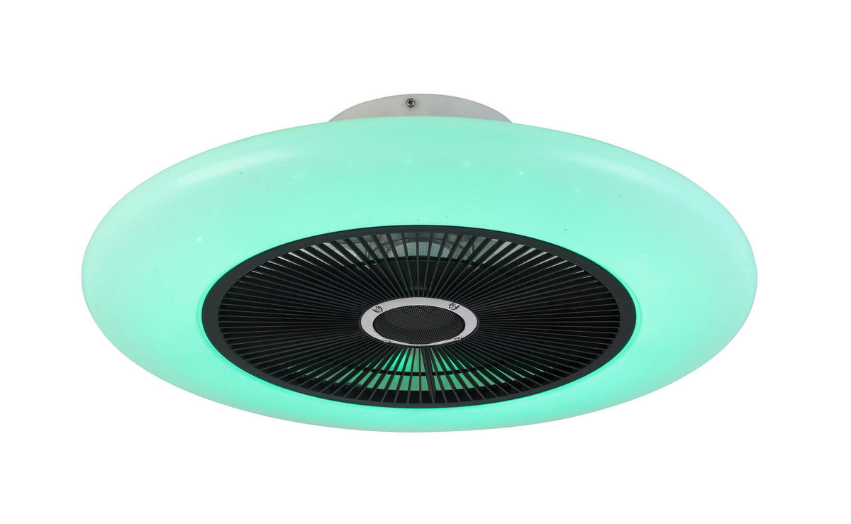 PLAFONSKI VENTILATOR   - providno/bela, Osnovno, metal/plastika (55/17,5cm) - Mican