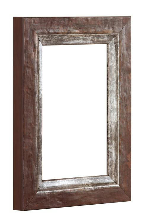 RAHMEN 21/29,7 cm  - Rot/Braun, Basics, Holz (21/29,7cm)