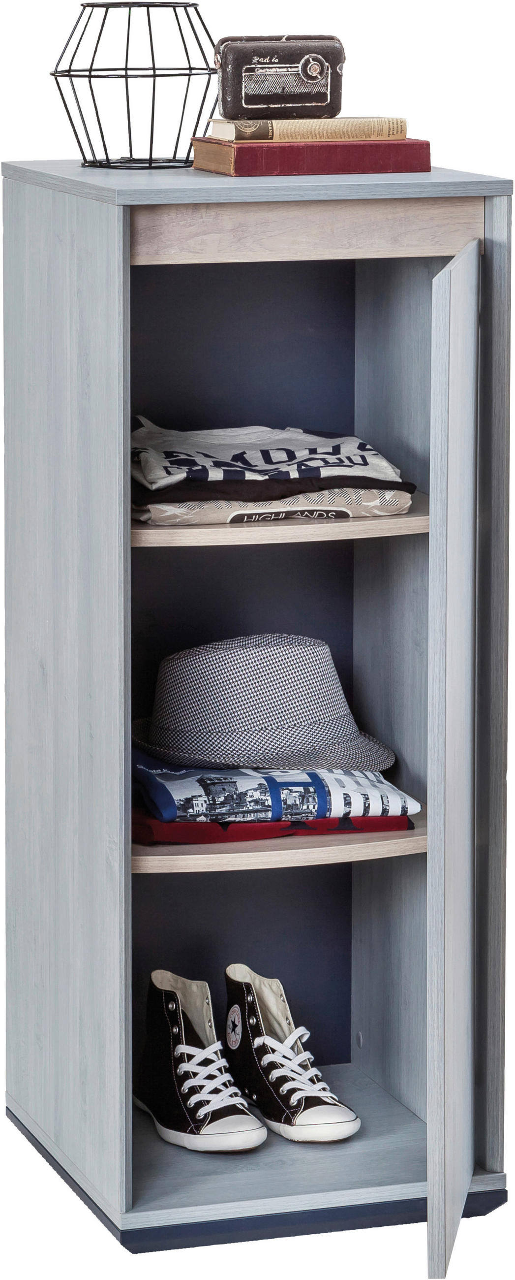 CAMERĂ PENTRU TINERET - albastru deschis, Basics, material pe bază de lemn (39/104/46cm) - Cilek