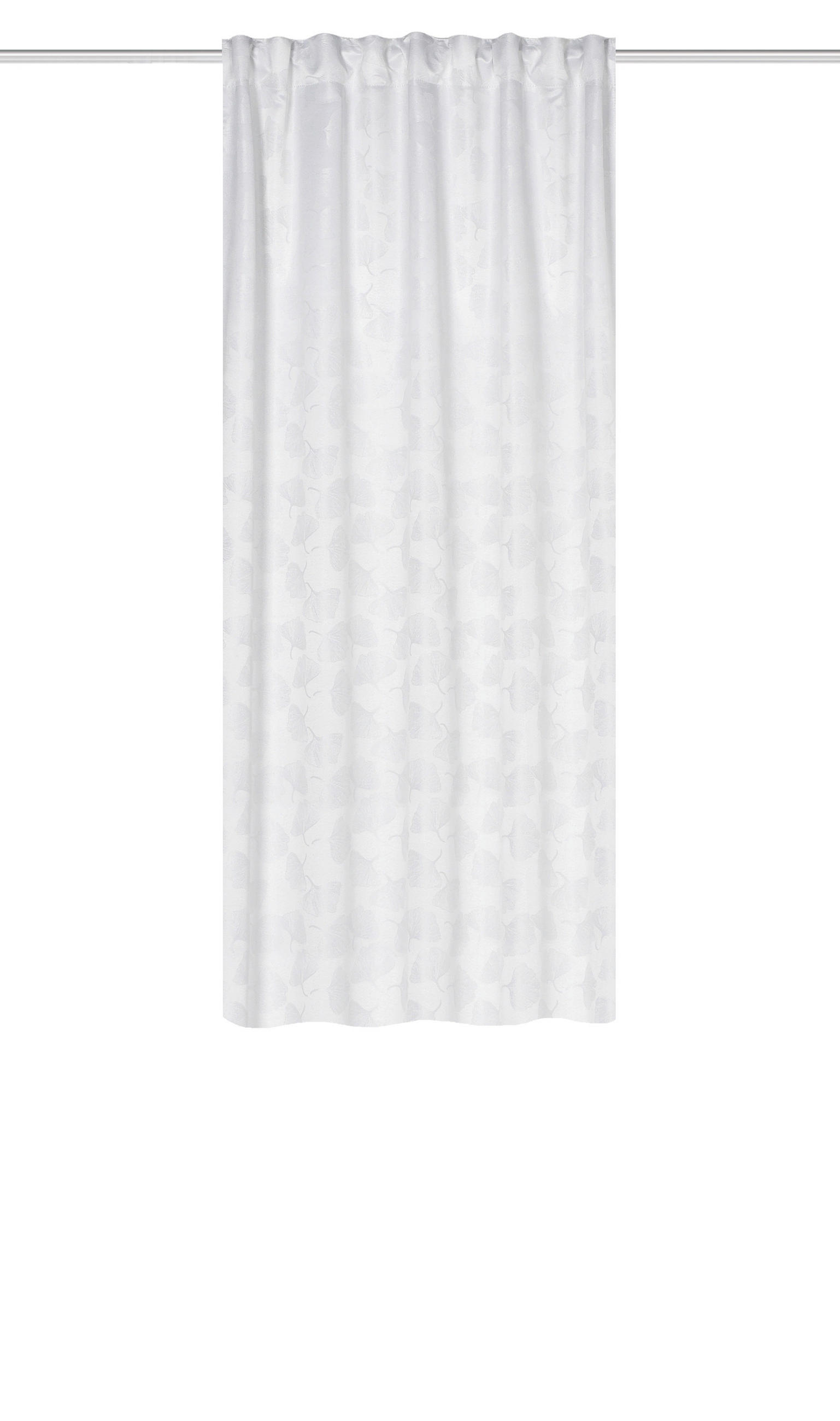 FERTIGVORHANG Verdunkelung  - Weiß, Trend, Textil (135/175cm)