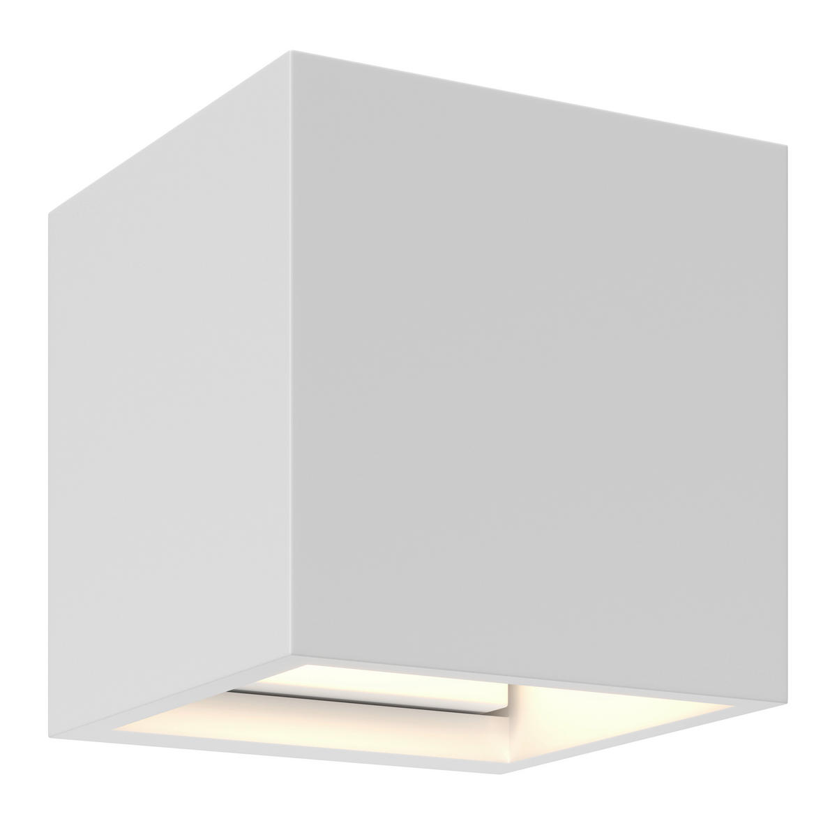 WANDLEUCHTE Alessia 11,5/11,5/11,5 cm  - Weiß, Basics, Stein (11,5/11,5/11,5cm) - Novel